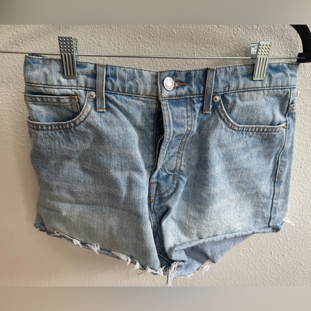 DTLA Light Blue Denim Jean Women Shorts size 28